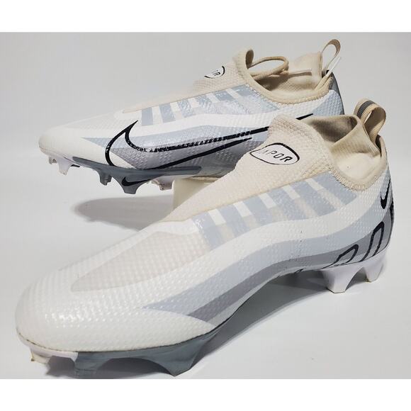 Nike Mens Vapor Edge 360 Pro Football Cleats DQ3670-102 Size 8 Whit Gray Sil Blk - Picture 2 of 7